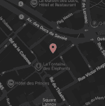 Plan d'accès au studio clm.ink — 4 rue Claude Martin, Chambéry